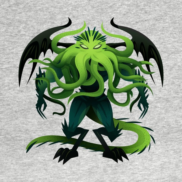 Cthulhu by Firebluegraphics